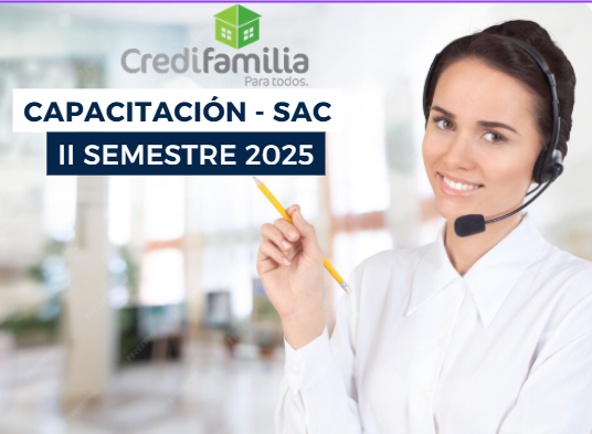 Arranca con tu Capacitación del SAC – II Semestre 2025